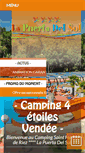 Mobile Screenshot of campinglapuertadelsol.com